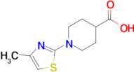 1-(4-Methyl-1,3-thiazol-2-yl)piperidine-4-carboxylic acid