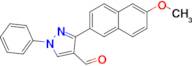 3-(6-Methoxynaphthalen-2-yl)-1-phenyl-1h-pyrazole-4-carbaldehyde