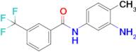 n-(3-Amino-4-methylphenyl)-3-(trifluoromethyl)benzamide