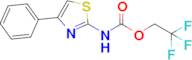 2,2,2-Trifluoroethyl n-(4-phenyl-1,3-thiazol-2-yl)carbamate