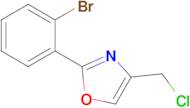 2-(2-Bromophenyl)-4-(chloromethyl)-1,3-oxazole