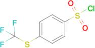 4-[(trifluoromethyl)sulfanyl]benzene-1-sulfonyl chloride