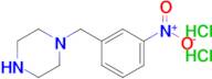 1-[(3-nitrophenyl)methyl]piperazine dihydrochloride