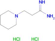 3-(Piperidin-1-yl)propanimidamide dihydrochloride