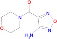 4-(Morpholine-4-carbonyl)-1,2,5-oxadiazol-3-amine