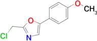 2-(Chloromethyl)-5-(4-methoxyphenyl)-1,3-oxazole
