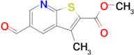 Methyl 5-formyl-3-methylthieno[2,3-b]pyridine-2-carboxylate