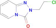 2-(2-Chloroethyl)-2h,3h-[1,2,4]triazolo[4,3-a]pyridin-3-one