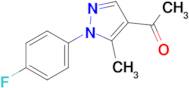 1-[1-(4-fluorophenyl)-5-methyl-1h-pyrazol-4-yl]ethan-1-one