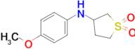 3-[(4-methoxyphenyl)amino]-1lambda6-thiolane-1,1-dione