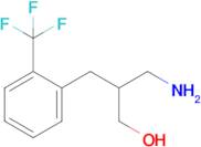 3-Amino-2-{[2-(trifluoromethyl)phenyl]methyl}propan-1-ol