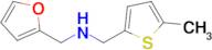 (Furan-2-ylmethyl)[(5-methylthiophen-2-yl)methyl]amine