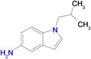 1-(2-Methylpropyl)-1h-indol-5-amine