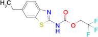 2,2,2-Trifluoroethyl n-(6-ethyl-1,3-benzothiazol-2-yl)carbamate