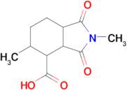 2,5-Dimethyl-1,3-dioxo-octahydro-1h-isoindole-4-carboxylic acid