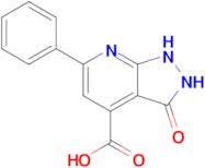 3-Oxo-6-phenyl-1h,2h,3h-pyrazolo[3,4-b]pyridine-4-carboxylic acid