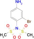 n-(4-Amino-2-bromophenyl)-n-methanesulfonylmethanesulfonamide