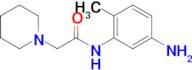 n-(5-Amino-2-methylphenyl)-2-(piperidin-1-yl)acetamide