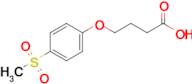 4-(4-Methanesulfonylphenoxy)butanoic acid