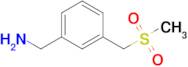 [3-(methanesulfonylmethyl)phenyl]methanamine