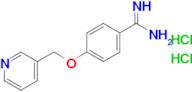 4-(Pyridin-3-ylmethoxy)benzene-1-carboximidamide dihydrochloride