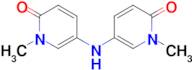 1-Methyl-5-[(1-methyl-6-oxo-1,6-dihydropyridin-3-yl)amino]-1,2-dihydropyridin-2-one