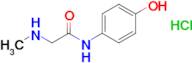 n-(4-Hydroxyphenyl)-2-(methylamino)acetamide hydrochloride