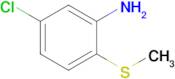 5-Chloro-2-(methylsulfanyl)aniline