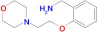 (2-(2-Morpholinoethoxy)phenyl)methanamine