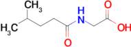 2-(4-Methylpentanamido)acetic acid