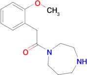 1-(1,4-Diazepan-1-yl)-2-(2-methoxyphenyl)ethan-1-one