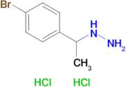 [1-(4-bromophenyl)ethyl]hydrazine dihydrochloride