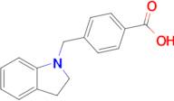 4-(2,3-dihydro-1h-indol-1-ylmethyl)benzoic acid