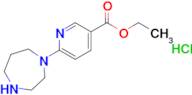 Ethyl 6-(1,4-diazepan-1-yl)pyridine-3-carboxylate hydrochloride