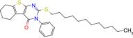 5-(Dodecylsulfanyl)-4-phenyl-8-thia-4,6-diazatricyclo[7.4.0.0,2,7]trideca-1(9),2(7),5-trien-3-one