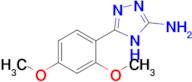 5-(2,4-Dimethoxyphenyl)-4h-1,2,4-triazol-3-amine