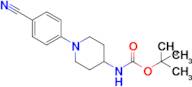 Tert-butyl n-[1-(4-cyanophenyl)piperidin-4-yl]carbamate