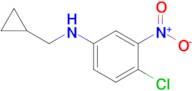 4-Chloro-n-(cyclopropylmethyl)-3-nitroaniline