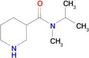 n-Methyl-n-(propan-2-yl)piperidine-3-carboxamide