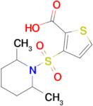 3-[(2,6-dimethylpiperidin-1-yl)sulfonyl]thiophene-2-carboxylic acid