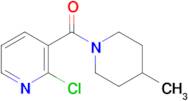 2-Chloro-3-(4-methylpiperidine-1-carbonyl)pyridine