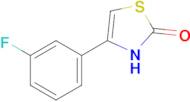 4-(3-Fluorophenyl)-2,3-dihydro-1,3-thiazol-2-one