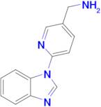 [6-(1h-1,3-benzodiazol-1-yl)pyridin-3-yl]methanamine