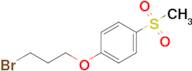 1-(3-Bromopropoxy)-4-methanesulfonylbenzene