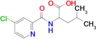 2-[(4-chloropyridin-2-yl)formamido]-4-methylpentanoic acid