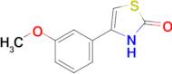 4-(3-Methoxyphenyl)-2,3-dihydro-1,3-thiazol-2-one