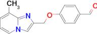 4-({8-methylimidazo[1,2-a]pyridin-2-yl}methoxy)benzaldehyde