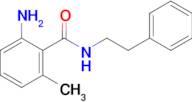 2-Amino-6-methyl-n-(2-phenylethyl)benzamide