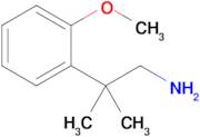 2-(2-Methoxyphenyl)-2-methylpropan-1-amine