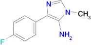 4-(4-Fluorophenyl)-1-methyl-1h-imidazol-5-amine
